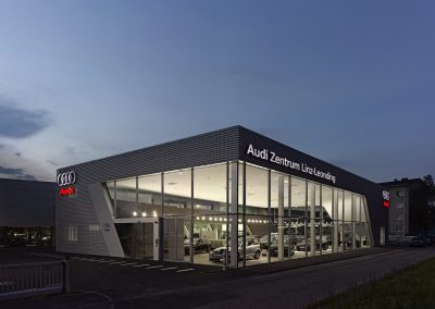 Audi Linz, Showroom